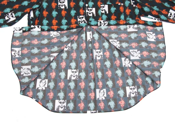 COMME des GARCONS SHIRT Andy Warhol Face Print Shirt K-171859_009