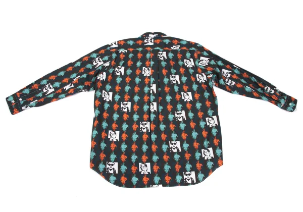 COMME des GARCONS SHIRT Andy Warhol Face Print Shirt K-171859_010