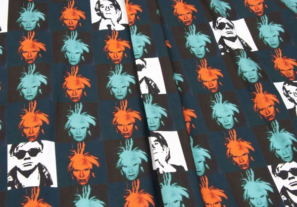 COMME des GARCONS SHIRT Andy Warhol Face Print Shirt K-171859_011