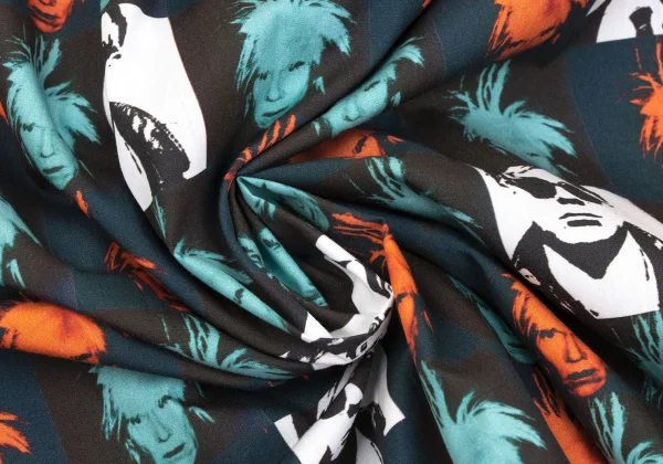 COMME des GARCONS SHIRT Andy Warhol Face Print Shirt K-171859_012