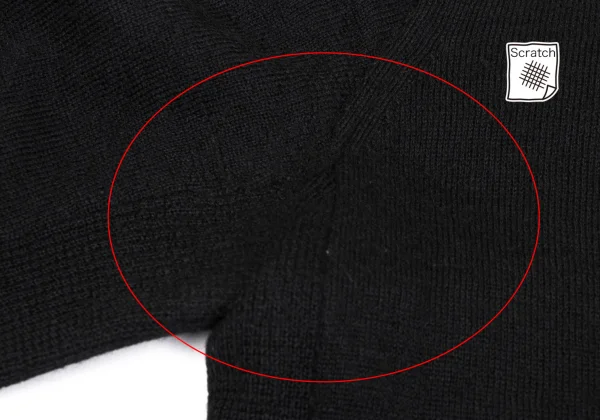 COMME des GARCONS SHIRT Wool Zip Knit Cardigan K-171860_003