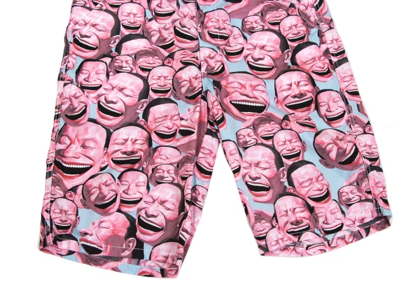 COMME des GARCONS SHIRT×YUE MINJUN Face Graphic Print Half Pants K-171862_006