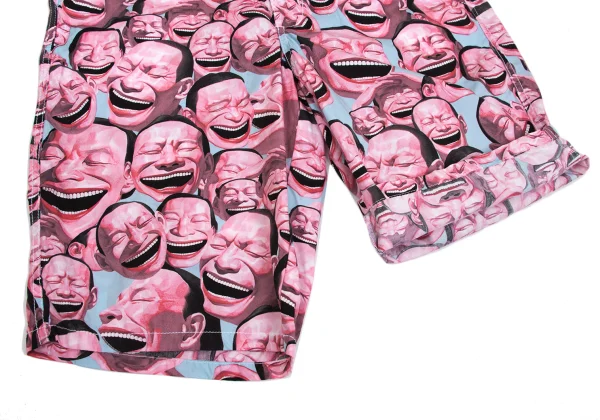 COMME des GARCONS SHIRT×YUE MINJUN Face Graphic Print Half Pants K-171862_007