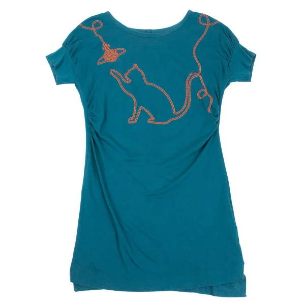 Vivienne Westwood Red Label Cat Orb Print French Sleeve Top K-171866_002