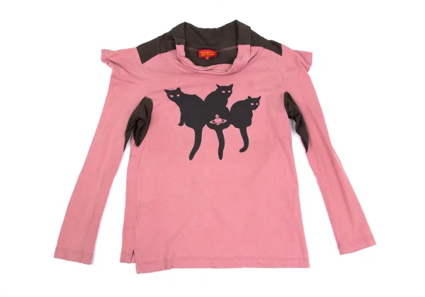 Vivienne Westwood Red Label Cat Print Long Sleeve T Shirt K-171867_002