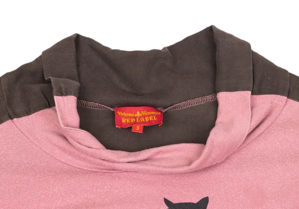 Vivienne Westwood Red Label Cat Print Long Sleeve T Shirt K-171867_007