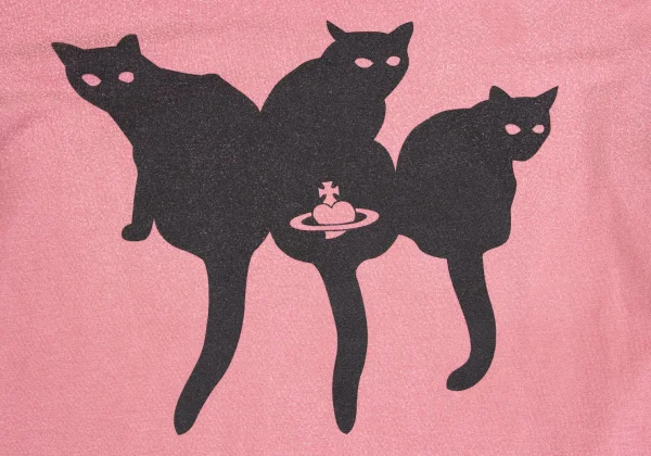 Vivienne Westwood Red Label Cat Print Long Sleeve T Shirt K-171867_010