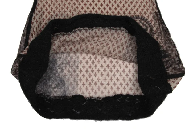 Jean Paul GAULTIER FEMME Patterned Turtleneck Mesh T Shirt K-171877_013