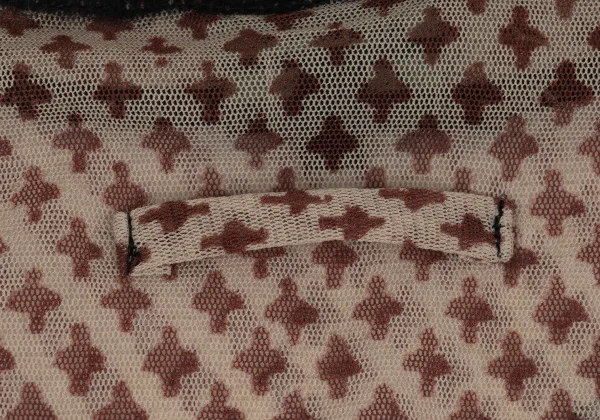 Jean Paul GAULTIER FEMME Patterned Turtleneck Mesh T Shirt K-171877_016