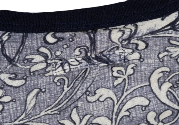 Jean Paul GAULTIER FEMME Botanical Print Drawstring Short-sleeved Cardigan K-171880_014