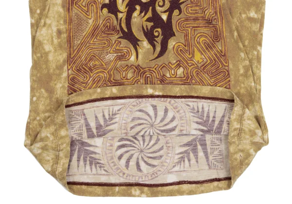 Jean Paul GAULTIER HOMME Tribal Print Short-Sleeve Ringer T-Shirt K-171881_009