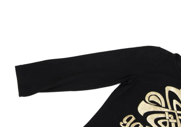 John Galliano Glitter Print 3/4 sleeve Cardigan K-171883_005