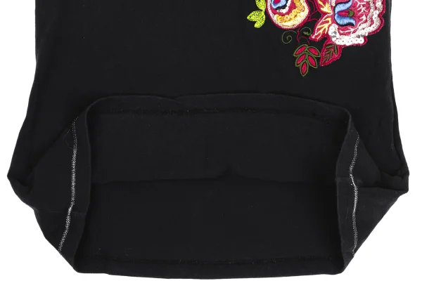John Galliano Rose Patch Sequin Short-Sleeve T-Shirt K-171884_008