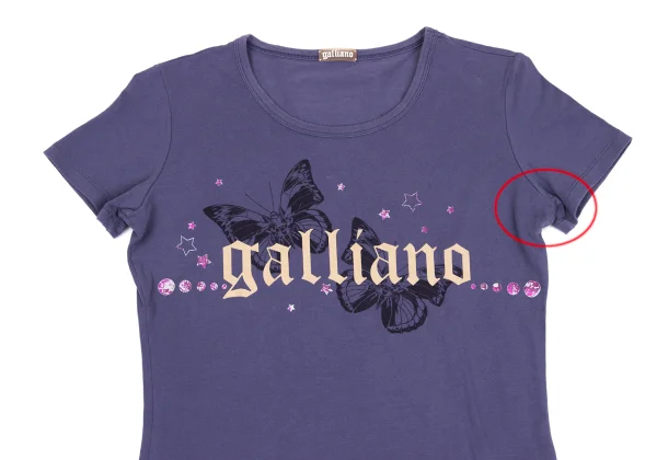 John Galliano Butterfly Printed T-shirt K-171885_002