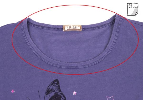 John Galliano Butterfly Printed T-shirt K-171885_004