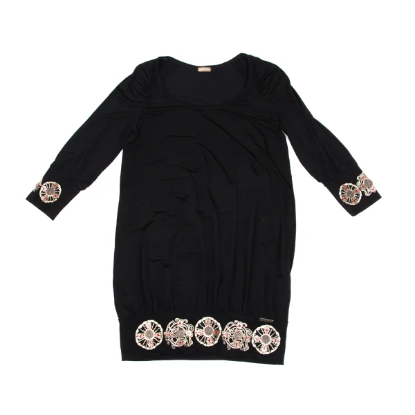 John Galliano Embroidery Metal Ornament Design Tunic K-171886_002