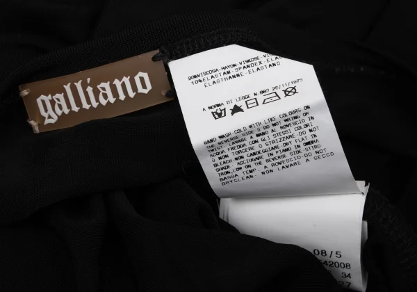 John Galliano Embroidery Metal Ornament Design Tunic K-171886_014