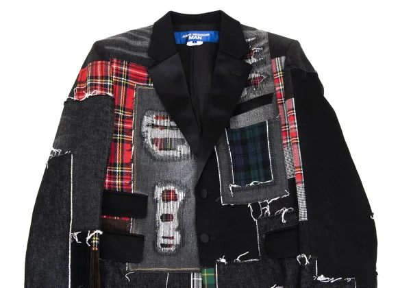 JUNYA WATANABE MAN Patchwork Jacket K-171895_002