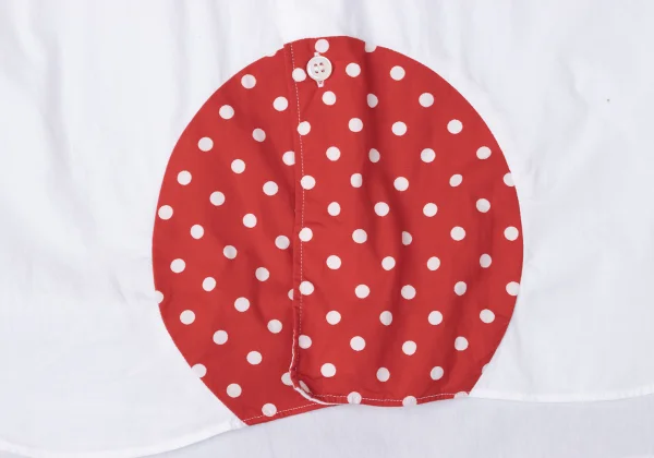 COMME des GARCONS SHIRT Circle Patch Long Sleeved Shirt K-171896_010