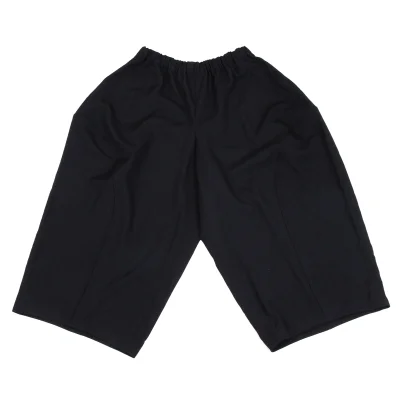 COMME des GARCONS Wool Gabardine Curve Switching Wide Pants