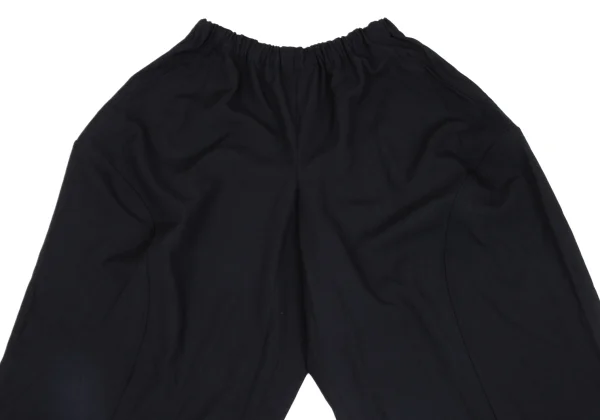 COMME des GARCONS Wool Gabardine Curve Switching Wide Pants K-171898_002