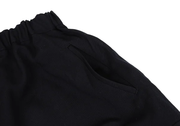 COMME des GARCONS Wool Gabardine Curve Switching Wide Pants K-171898_004