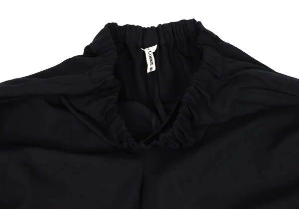 COMME des GARCONS Wool Gabardine Curve Switching Wide Pants K-171898_005