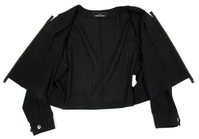 トリココムデギャルソンtricot COMME des GARCONS ウールギャバ