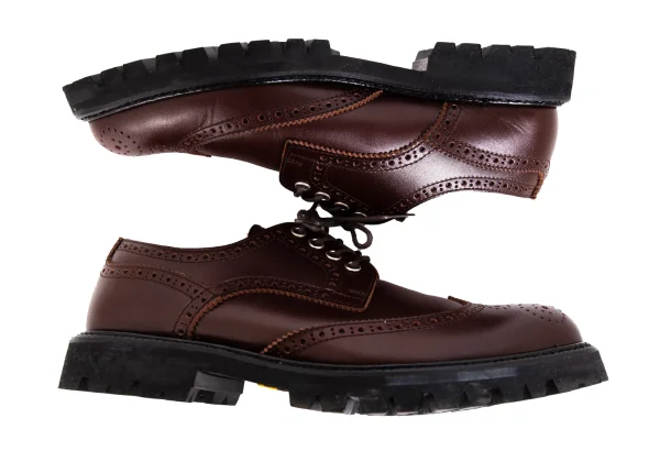 COMME des GARCONS HOMME Wing Tip Leather Shoes K-171901_003