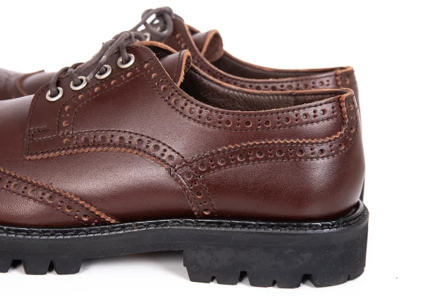 COMME des GARCONS HOMME Wing Tip Leather Shoes K-171901_007