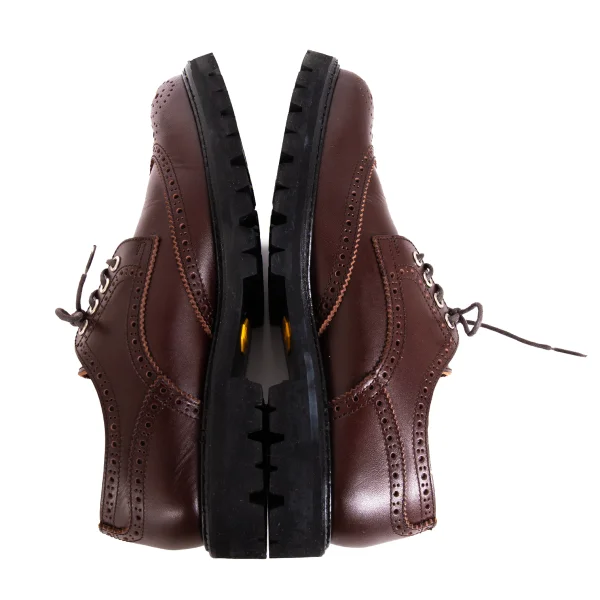 COMME des GARCONS HOMME Wing Tip Leather Shoes K-171901_008