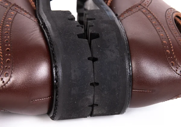 COMME des GARCONS HOMME Wing Tip Leather Shoes K-171901_010