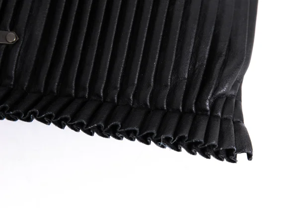 Jean Paul GAULTIER Pleated Leather Chain Handle Bag K-171906_007