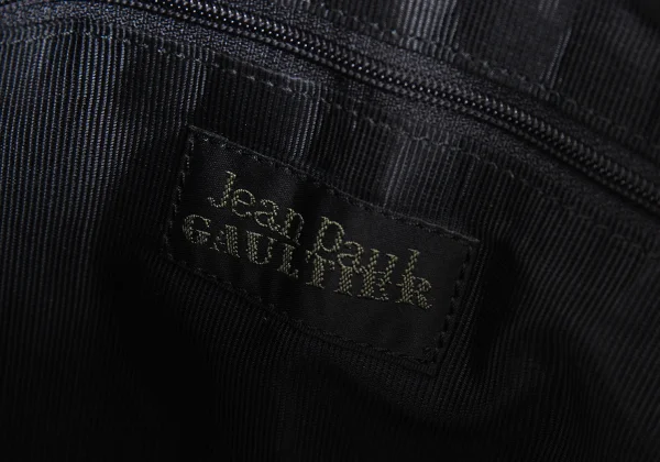 Jean Paul GAULTIER Pleated Leather Chain Handle Bag K-171906_016