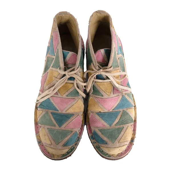 COMME des GARCONS HOMME PLUS Patchwork Suede Chukka Boots K-171907_002