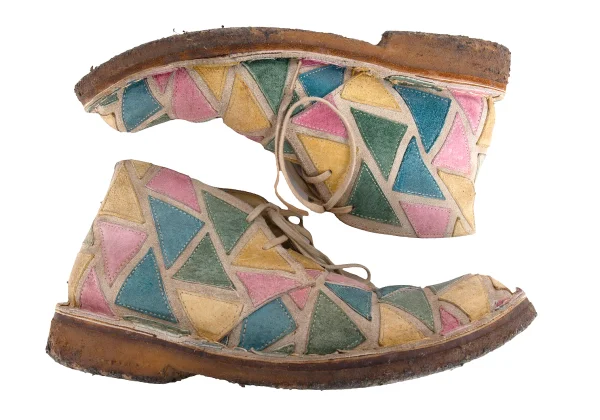 COMME des GARCONS HOMME PLUS Patchwork Suede Chukka Boots K-171907_003