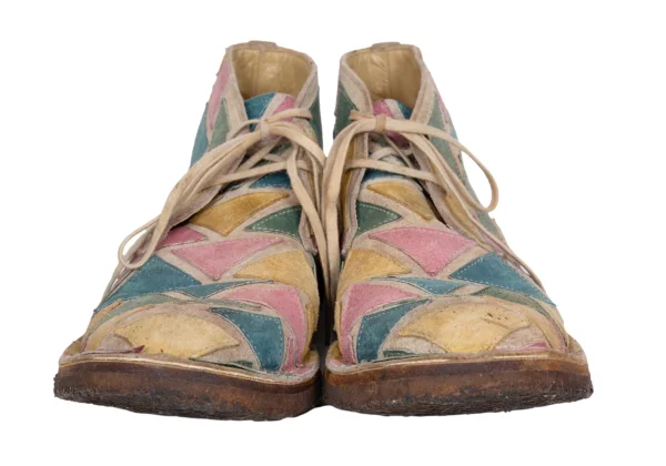 COMME des GARCONS HOMME PLUS Patchwork Suede Chukka Boots K-171907_004
