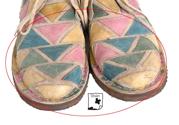 COMME des GARCONS HOMME PLUS Patchwork Suede Chukka Boots K-171907_005