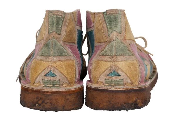 COMME des GARCONS HOMME PLUS Patchwork Suede Chukka Boots K-171907_014