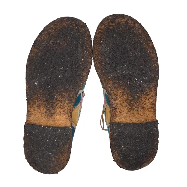 COMME des GARCONS HOMME PLUS Patchwork Suede Chukka Boots K-171907_018