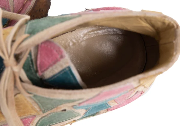 COMME des GARCONS HOMME PLUS Patchwork Suede Chukka Boots K-171907_019