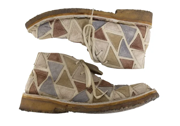 COMME des GARCONS HOMME PLUS Patchwork Suede Chukka Boots K-171908_003