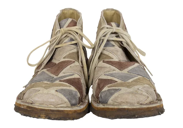 COMME des GARCONS HOMME PLUS Patchwork Suede Chukka Boots K-171908_004