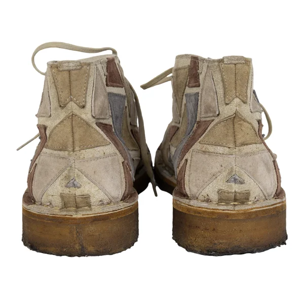 COMME des GARCONS HOMME PLUS Patchwork Suede Chukka Boots K-171908_015