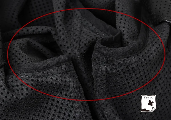 COMME des GARCONS SHIRT Faux Leather Perforated Jacket K-171911_013