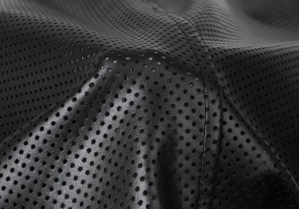 COMME des GARCONS SHIRT Faux Leather Perforated Jacket K-171911_018