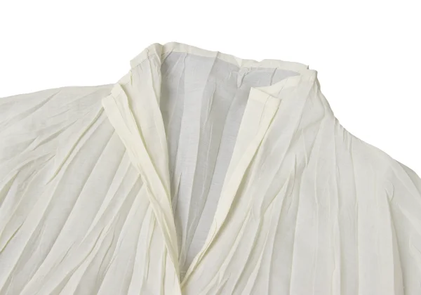PLEATS PLEASE Wrinkle Pleated Skipper Shirt K-171912_005