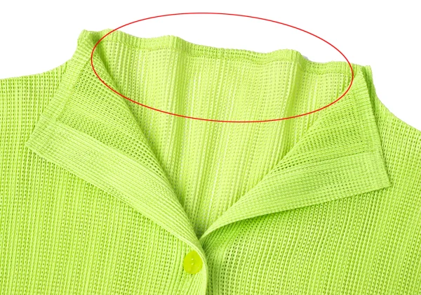 PLEATS PLEASE Mesh Pleats 1B Cardigan K-171913_004