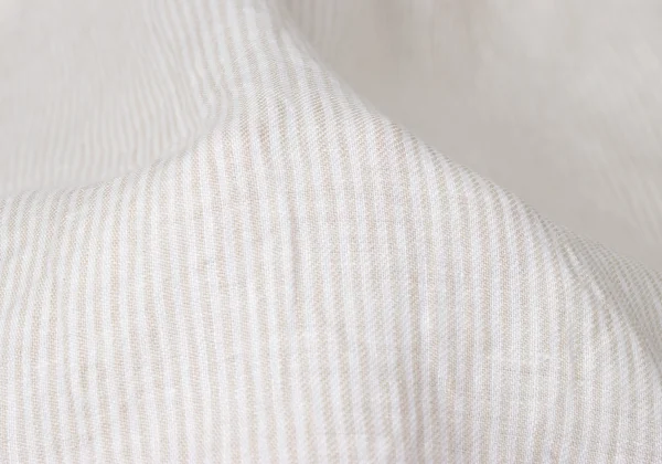 agnes b. Linen Front Button Tuck Design Striped Skirt K-171918_010