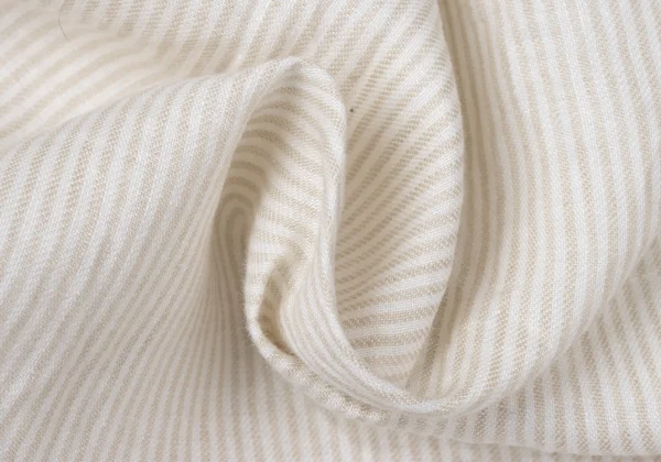 agnes b. Linen Front Button Tuck Design Striped Skirt K-171918_011